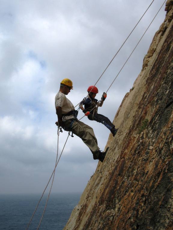 abseiling définition What is